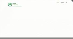 Desktop Screenshot of greencrowding.com